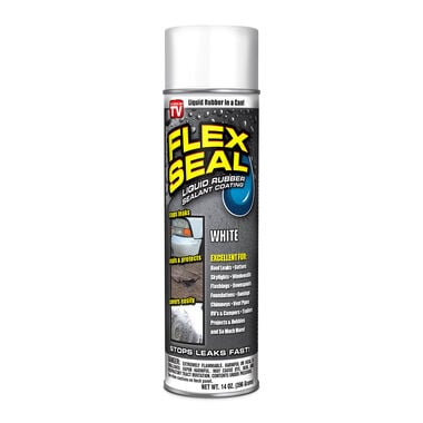 Flex Seal 14 oz Spray Rubber Sealant - White