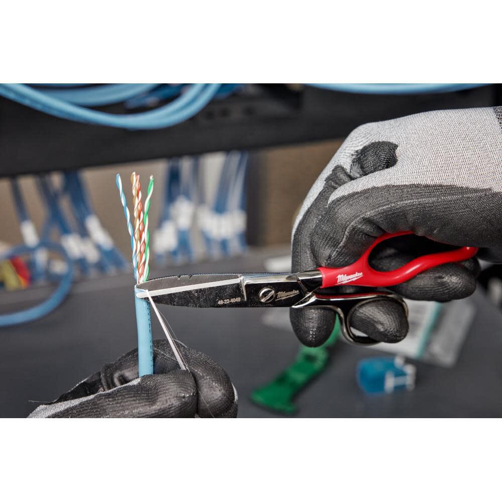 Milwaukee Electrician Scissors with Extended Handle, large image number 9