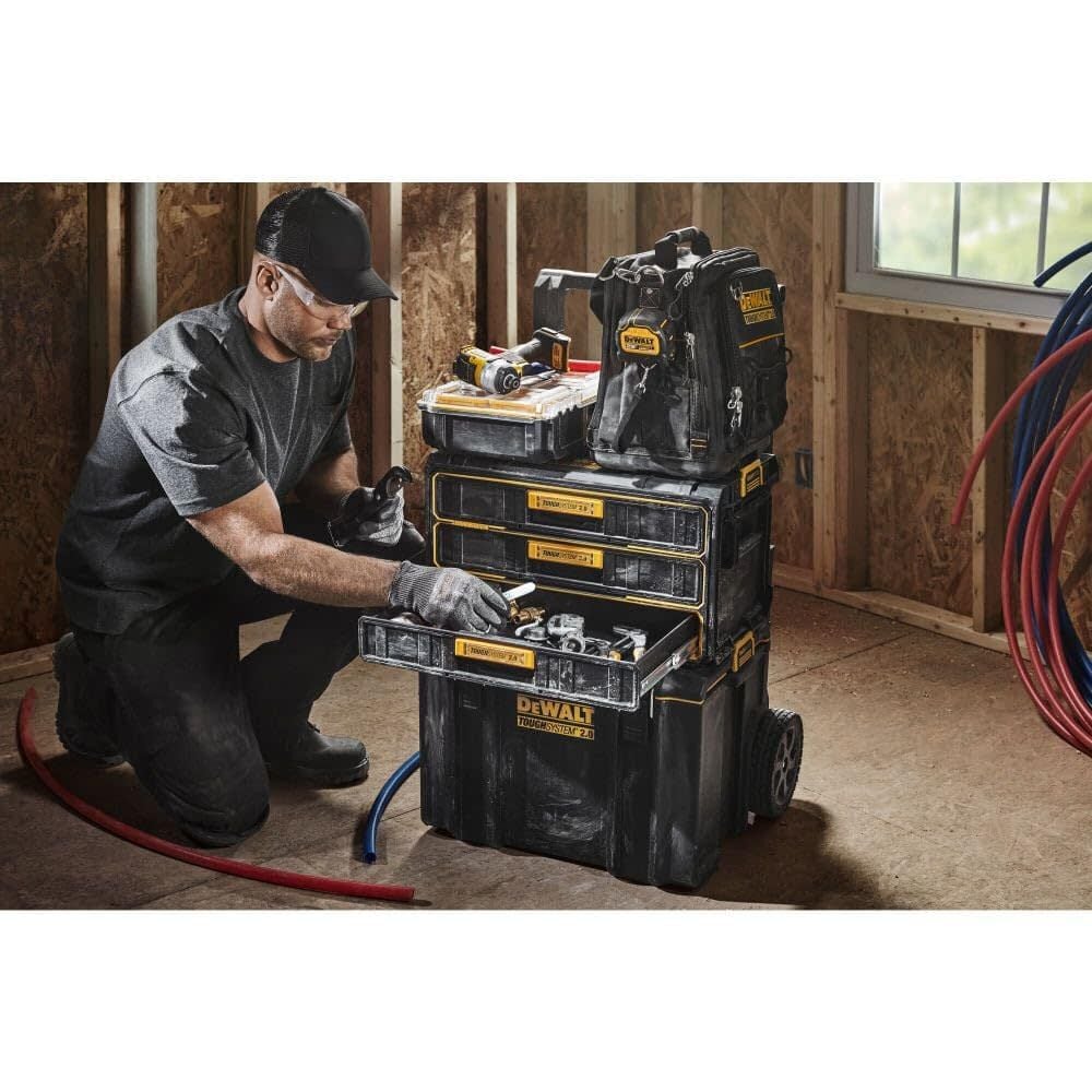 DEWALT Toughsystem2.0 22 Pound 2-Drawer Unit, 6.5 Gallon 3-Drawer Unit Bundle, large image number 19
