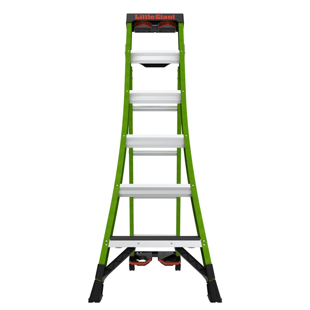 Little Giant Safety King Kombo 3-in-1 All-Access Combination Ladder 6′ Type 1A Fiberglass – 13906-071