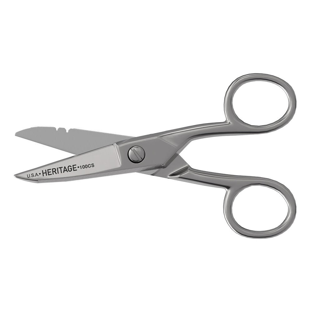 Klein Tools Electrician Scissors Serrated, large image number 1
