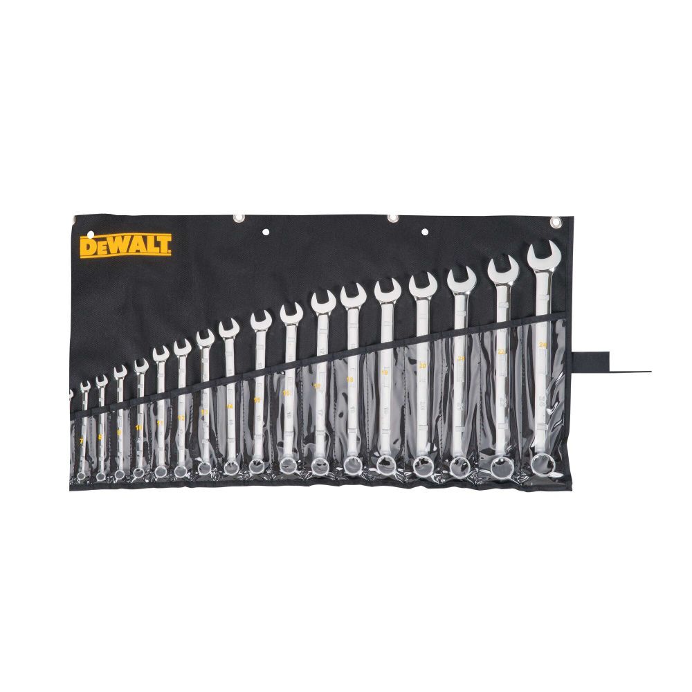 DEWALT Combination Metric Wrench Set 18pc DWMT19237 Acme Tools