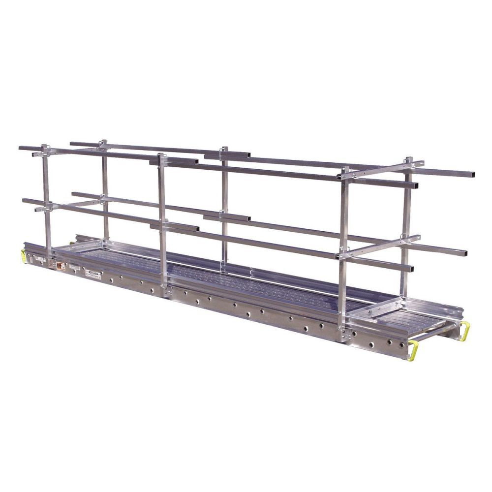 Werner 108 Inch Square Cut Scaffold Guardrail, large image number 2