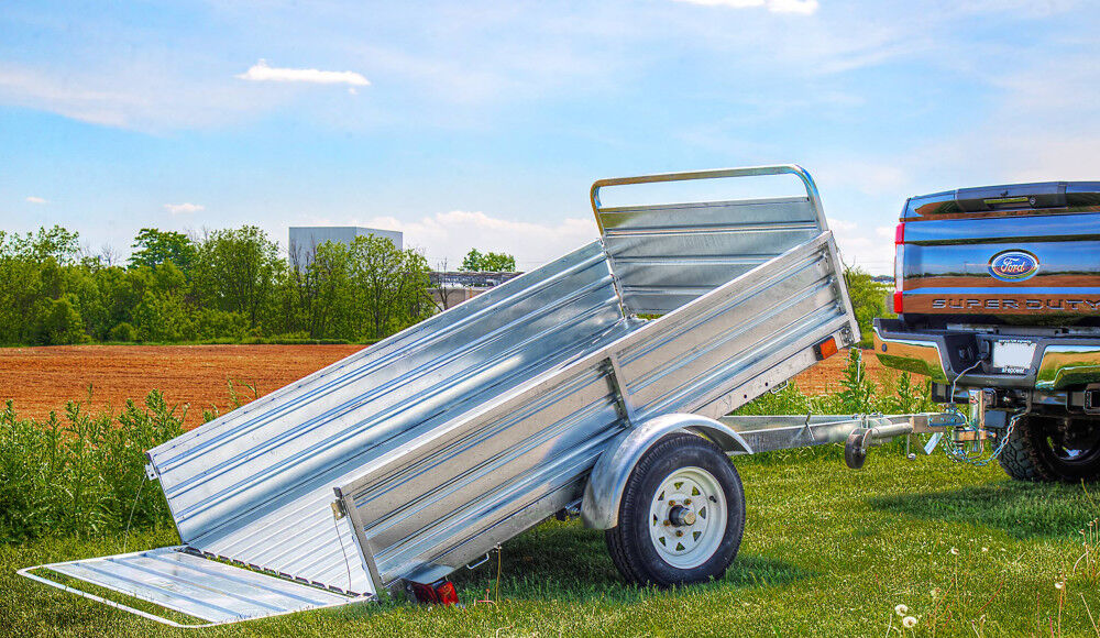 DK2 Utility Trailer Kit 4.5'x7.5' Galvanized, large image number 5