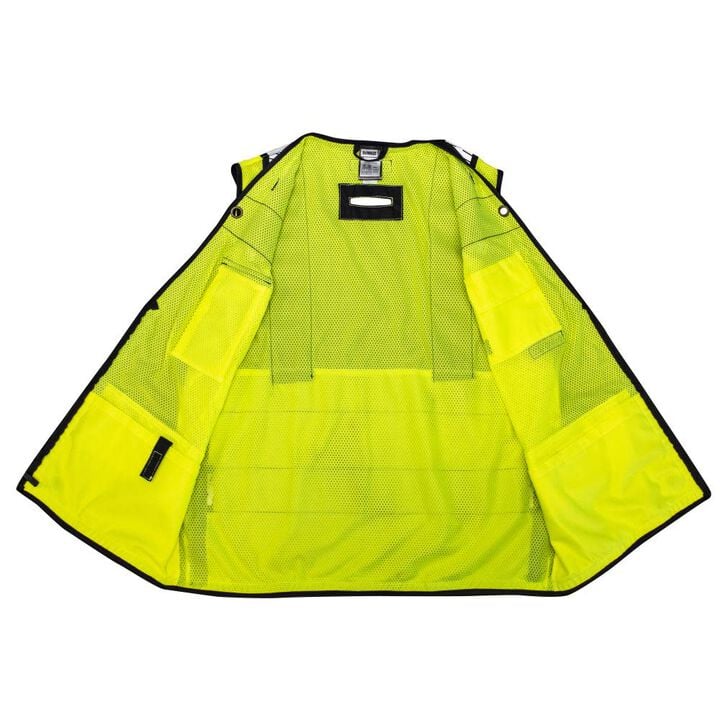 DEWALT Class 2 Heavy Duty Surveyor Vest, Hi-Vis, Medium, large image number 1
