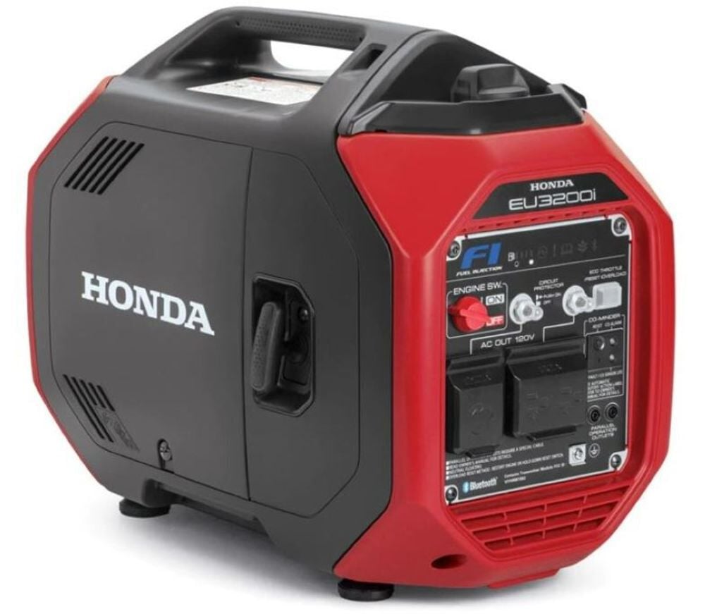 Honda 3, 200 Watt Gas Powered 49-State Portable Inverter Generator with CO-Minder – EU3200IAN