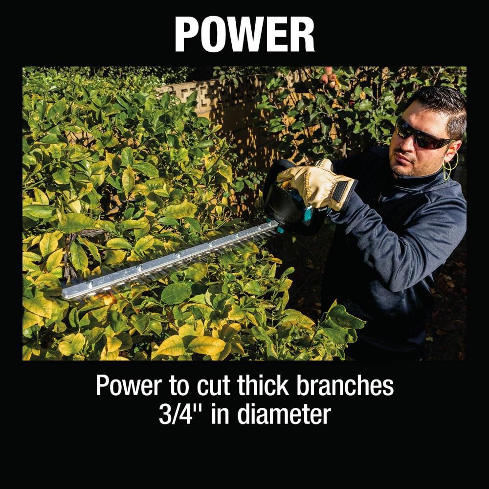 Makita 18V LXT 24in Hedge Trimmer Lithium-Ion Brushless Cordless (Bare Tool), large image number 14