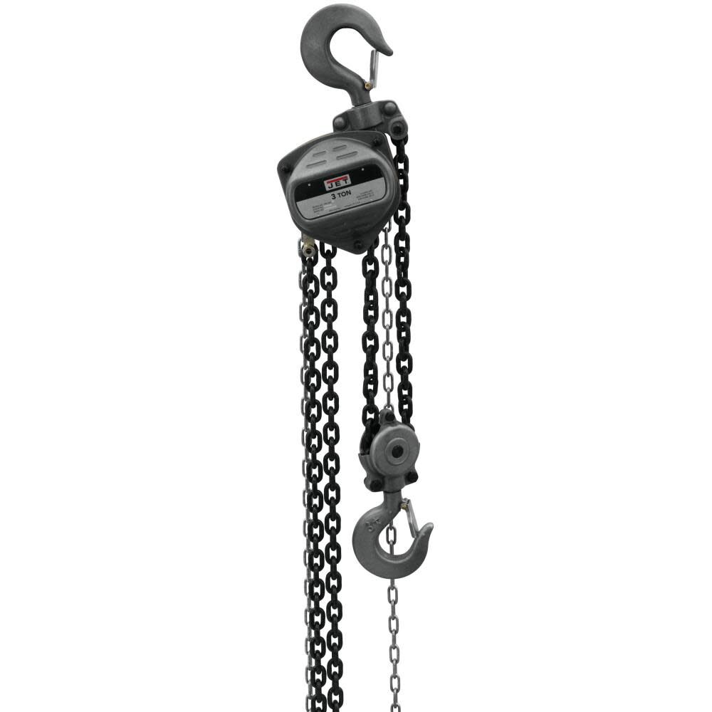 JET S90-300-20 Hand Chain Hoist 3 Ton 20 Ft. Lift - JT9-101942