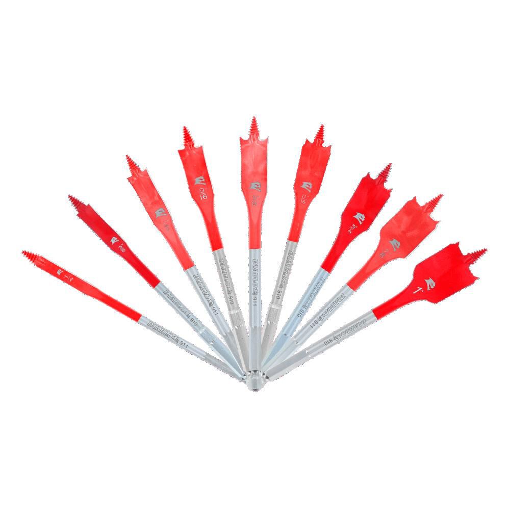 Diablo Tools 9 piece SPEEDemon Spade Bit Set (9-Piece), large image number 1