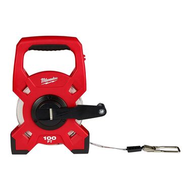 Milwaukee 100' Fiberglass Open Reel Long Tape