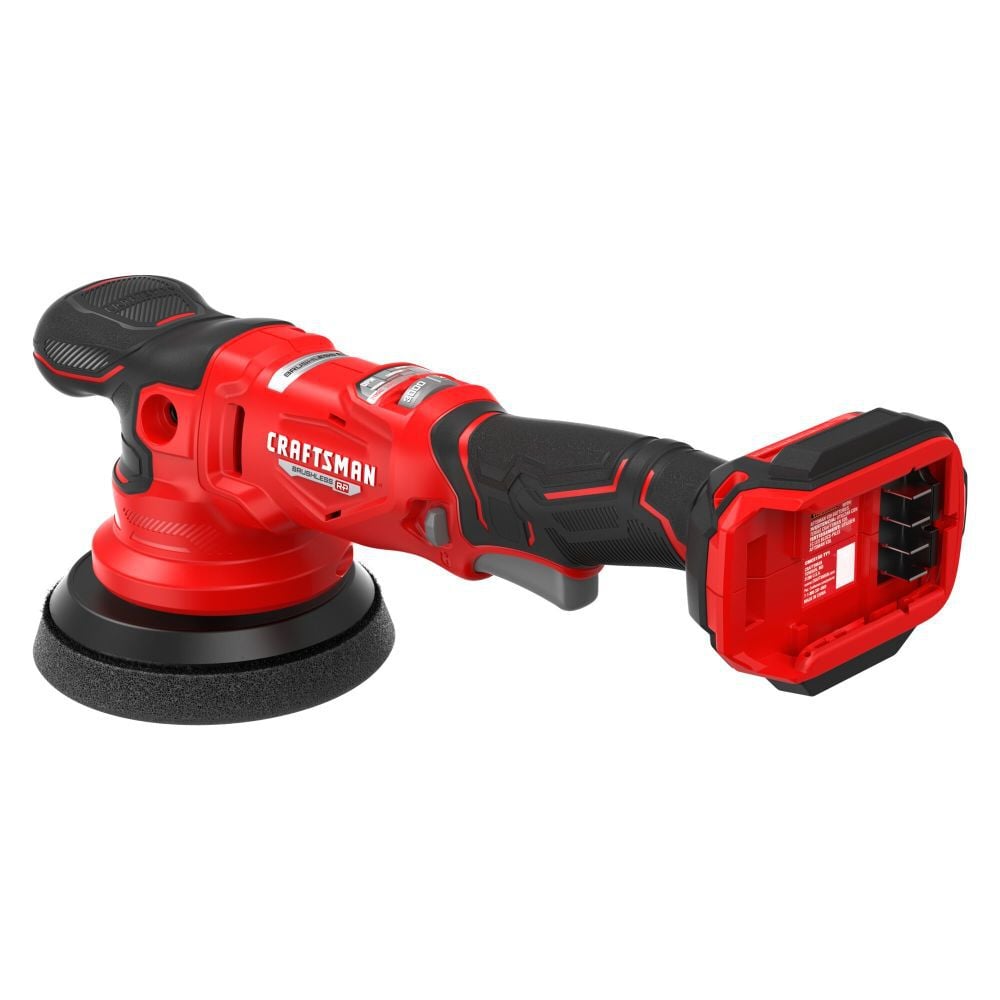 CRAFTSMAN V20 5 Inch Dual Action Polisher (Bare Tool), large image number 6