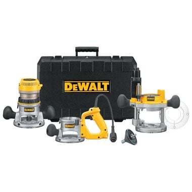 DEWALT 12 Amp 2-1/2 HP Plunge and Fixed Base Router, large image number 0