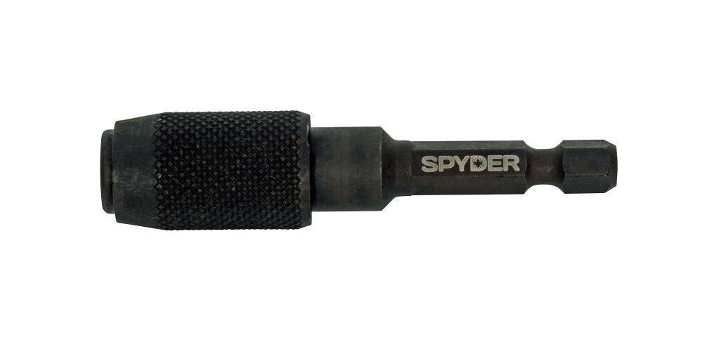 Spyder 1/4 Inch Quick Change Bit Holder, 2 Inch Long Extension, Hex Power Shank, large image number 3