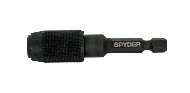 Spyder 1/4 Inch Quick Change Bit Holder, 2 Inch Long Extension, Hex Power Shank, large image number 2