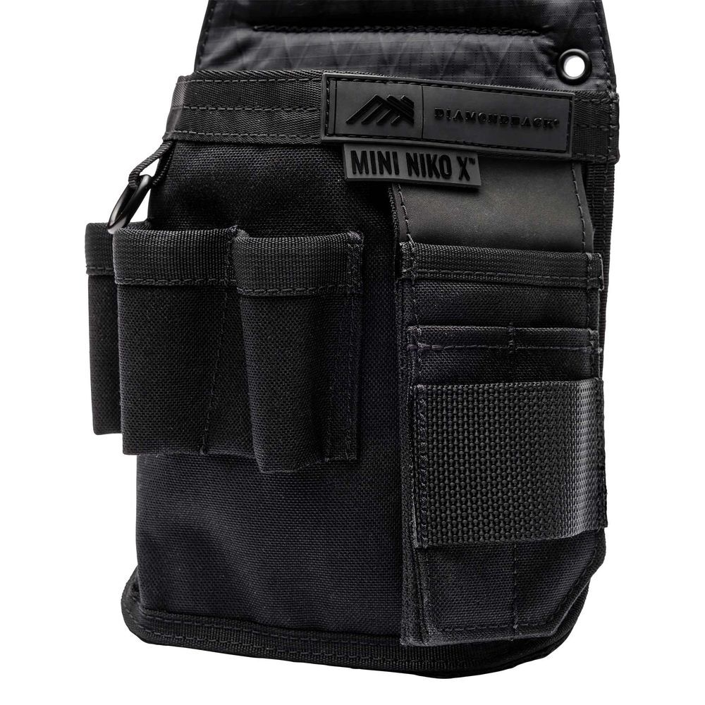 Diamondback Toolbelts Mini Niko X Right Side Pouch for Drivers/Lineman Pliers, Black, large image number 8