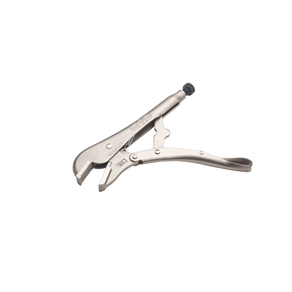 Stanley 10 Inch Straight Jaw Locking Pliers, large image number 2