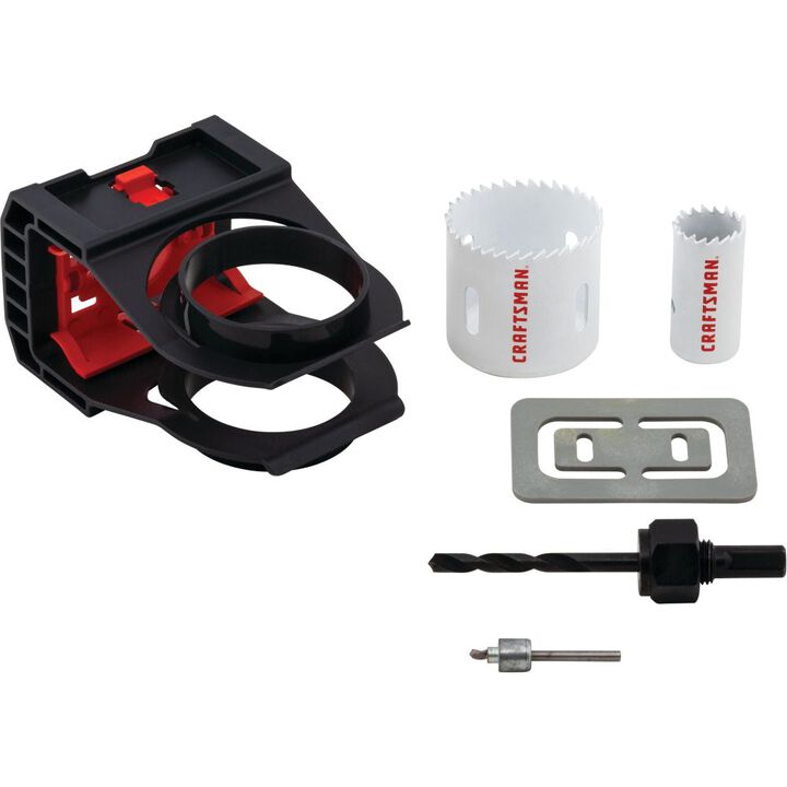 CRAFTSMAN Door Lock Installation Kit, 6 Piece, large image number 3