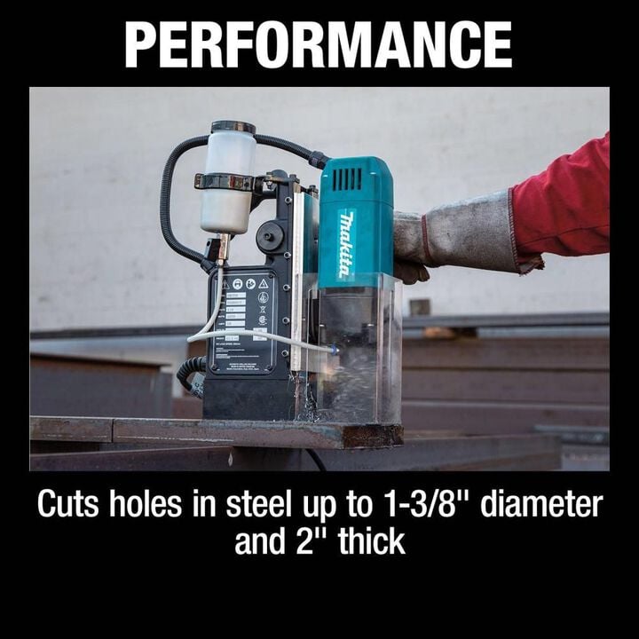 Makita 1 3/8in Magnetic Drill, large image number 4