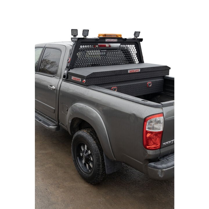 Weather Guard Aluminum Hex Headache Rack, Matte Black, large image number 11