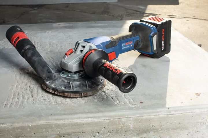 Bosch PROFACTOR 18V Spitfire 5  6in Angle Grinder Kit, large image number 4