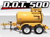Leeagra 500 Gallon D.O.T. Diesel Fuel Tank with Trailer - Yellow, small