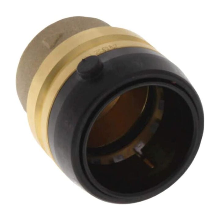 Sharkbite Push to Connect 1 1/4in 2XL Brass End Cap, large image number 0