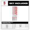 Milwaukee 5 pc SHOCKWAVE Carbide Hammer Drill Bit Kit, small image number 2