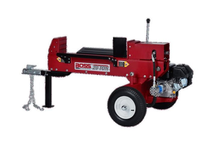 Boss Industrial 20 Ton Dual Action Gas Log Splitter with 6.5 hp 4-Cycle OHV Kohler Engine, large image number 2