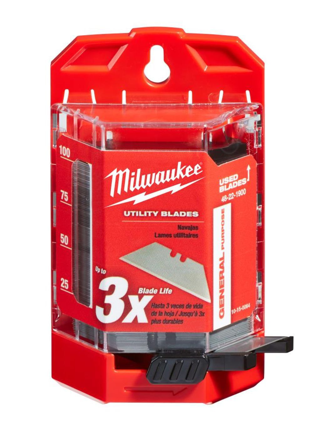 Milwaukee 100-Piece General Purpose Utility Blades with Dispenser, large image number 4