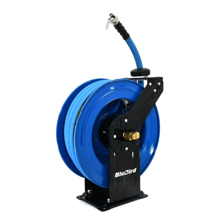 BluBird 3/4 Inch x 50 Ft Jack Hammer Dual Arm Air Hose Reel, large image number 2