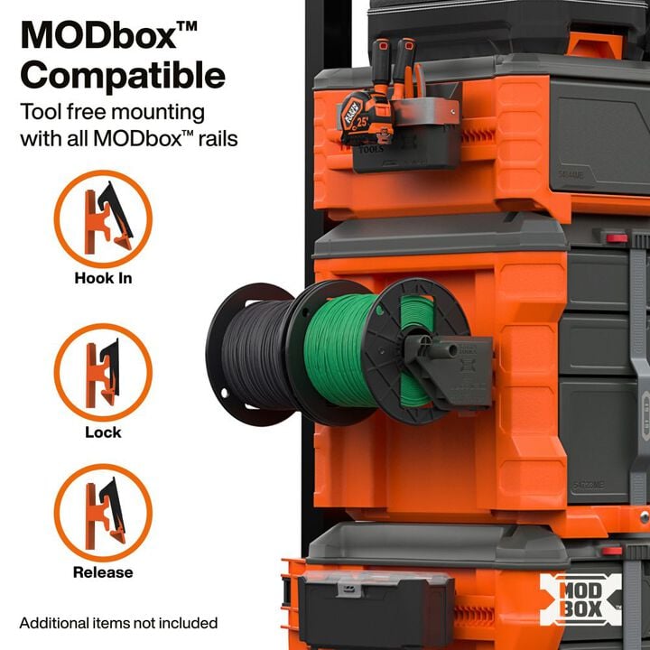 Klein Tools MODbox Spool Holder Rail Attachment, large image number 2