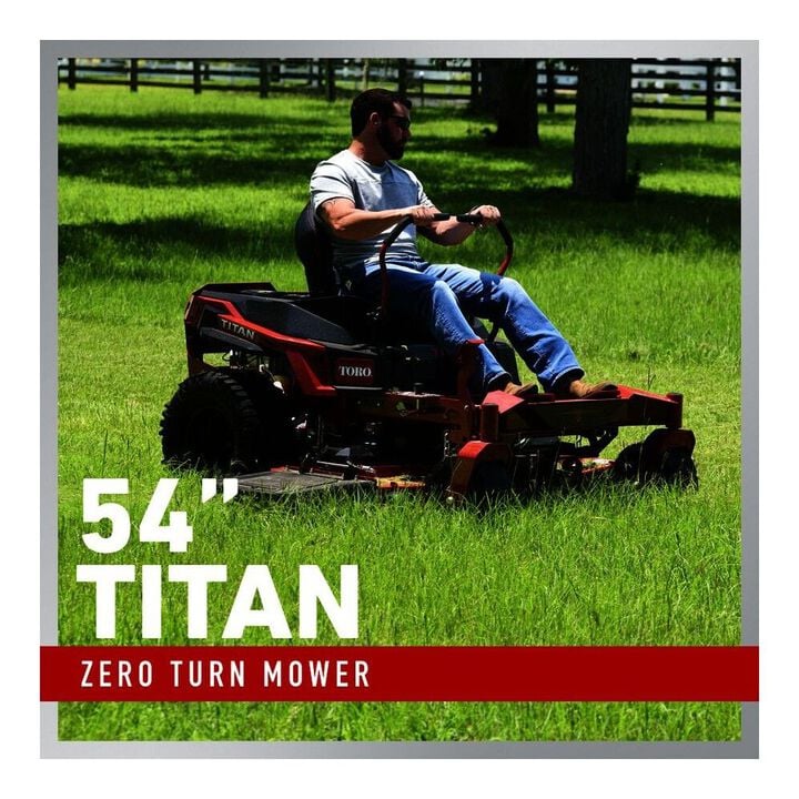 Toro Titan MyRide 54 Inch 26HP 747 cc Kohler Gasoline Zero-Turn Mower, large image number 3
