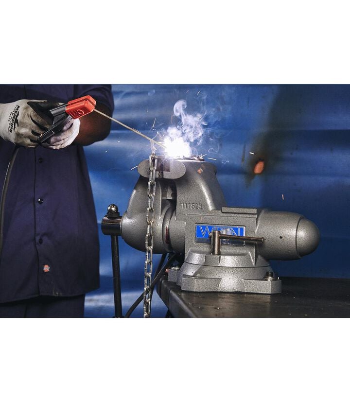Wilton Tradesman 6-1/2 Round Channel Vise with Swivel Base, large image number 11