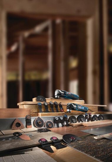 Bosch 2-1/2 Inch Starlock Oscillating Multi Tool Bi-Metal Plunge Cut Blade 10 pk., large image number 5