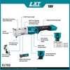 Makita 18V LXT Lithium-Ion Brushless Cordless High Torque 3/8 Inch Square Drive Angle Impact Wrench with Friction Ring (Bare Tool), small image number 2