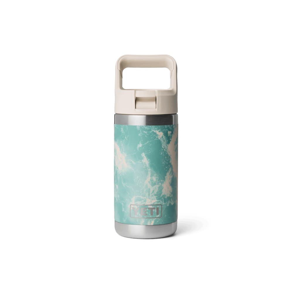 YETI Rambler Jr. 12 Oz Sea View Kids Water Bottle with Straw Cap - 21071508684