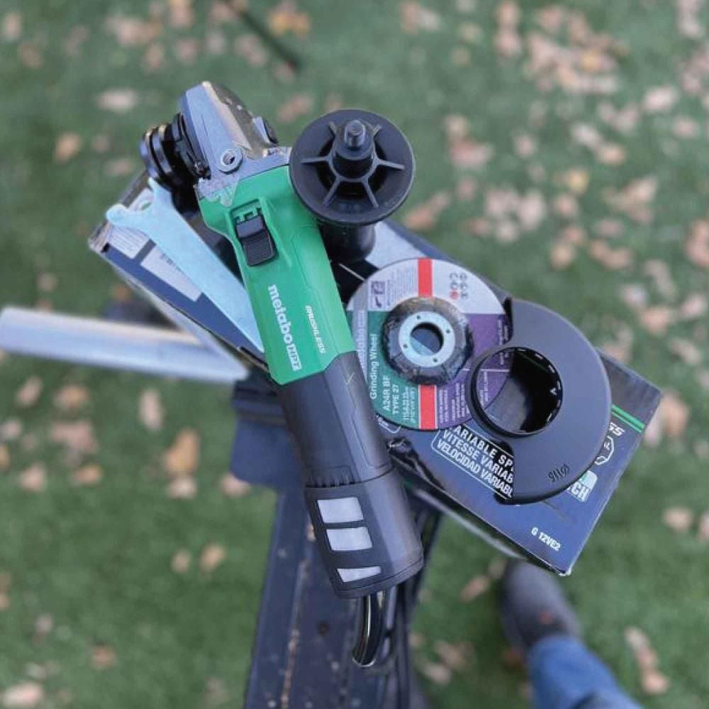 Metabo HPT 4.5in 12 Amp Slide Switch Grinder, large image number 5