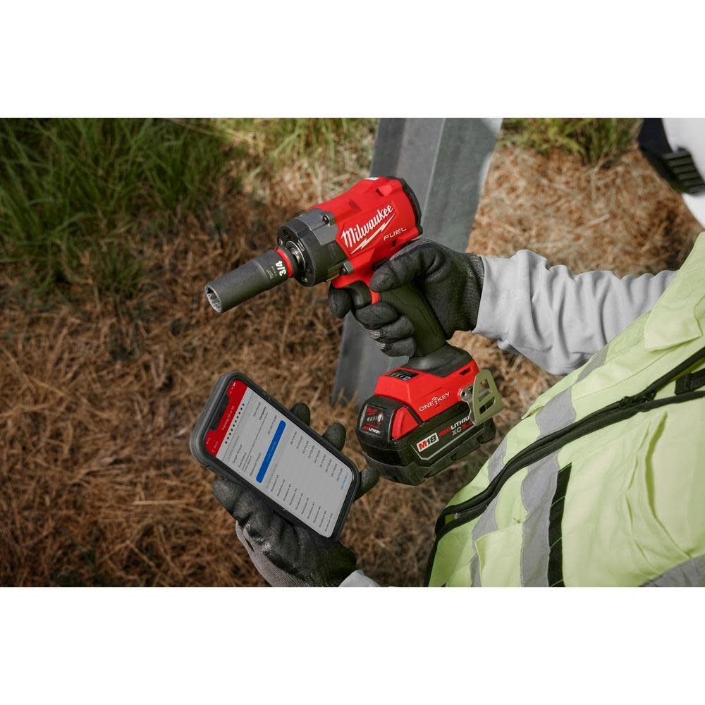Milwaukee M18 FUEL 1/2 in Controlled Torque Compact Impact Wrench (Bare Tool) with TORQUE-SENSE, large image number 8