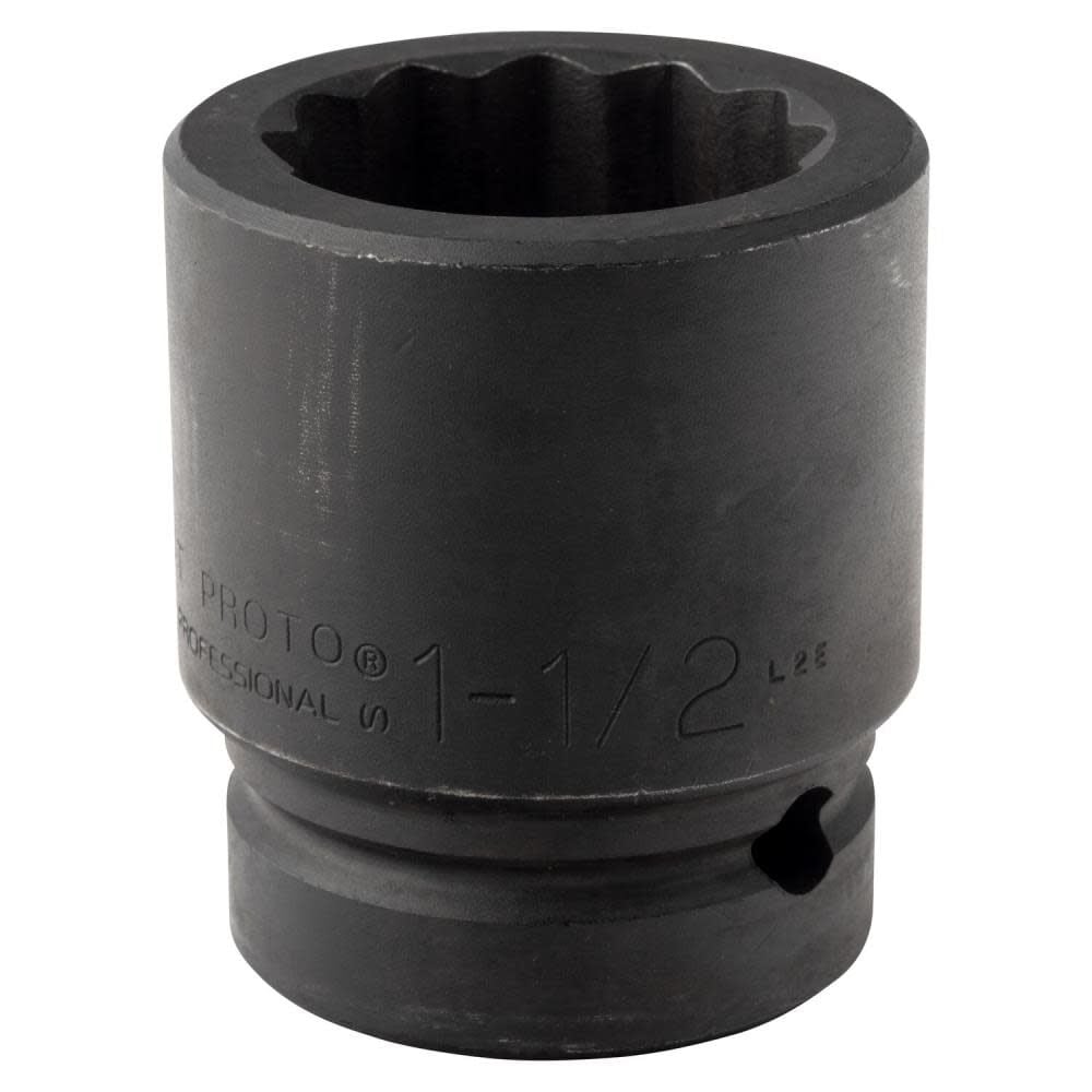 Proto 1In Drive Impact Socket 1-1/2In - 12 Point