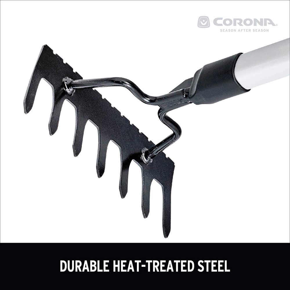 Corona Bow Rake 36in ComfortGEL Steel 7 Tine Extended Reach, large image number 8