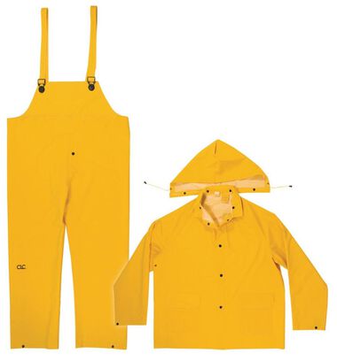 CLC 3 Pc Heavyweight PVC Rain Suit - 4X, large image number 0