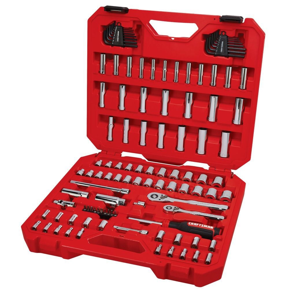 CRAFTSMAN Mechanics Tool Set Standard SAE & Metric 105 Pieces, large image number 1