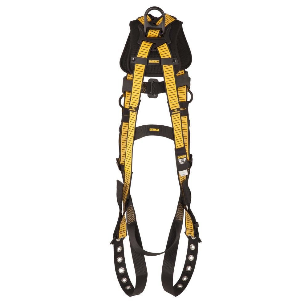DEWALT Vest Style Full Body Harness with PT Chest and TB Legs, MediuMedium/Largearge Size Medium/Large – DXFP512006(M-L)