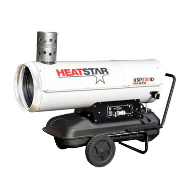 Heatstar PRO-SERIES 180000 BTU Indirect Fired Diesel/Kerosene/Jet Fuel Construction Heater