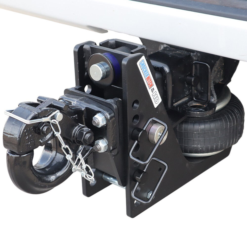 Shocker Hitch HD 20K Max Black 2 Inch Air Pintle Hitch - Military Style Hitch, large image number 2