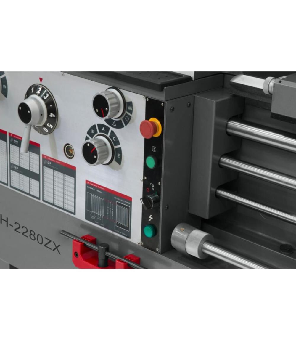 JET GH-2280ZX with ACU-RITE 303 DRO with Taper Attachment Metalworking Lathe, large image number 3