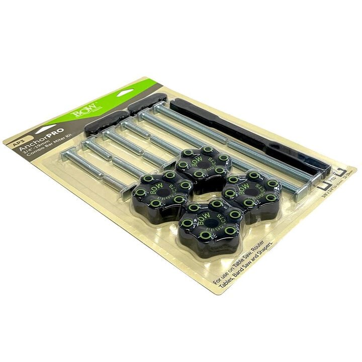 Bow Products AnchorPro Combination 3/4in Long & Small Miter Bar Kit, large image number 3