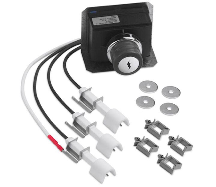 Weber Replacement Igniter Kit for Genesis 310/320 Gas Grill with Front Mounted Control Panel, large image number 1