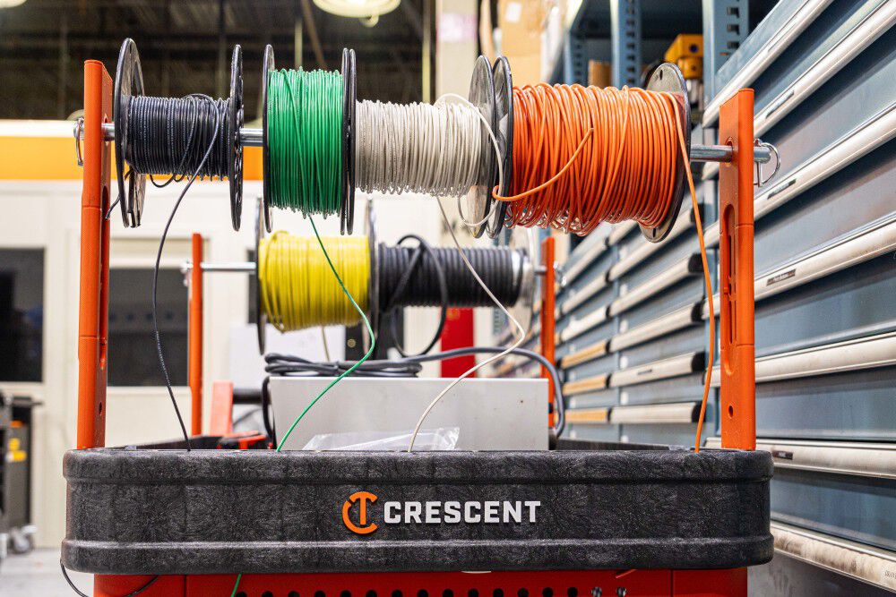 Crescent RAILWORKS Electrician's Wire Spool Corner Posts for Carts, large image number 3
