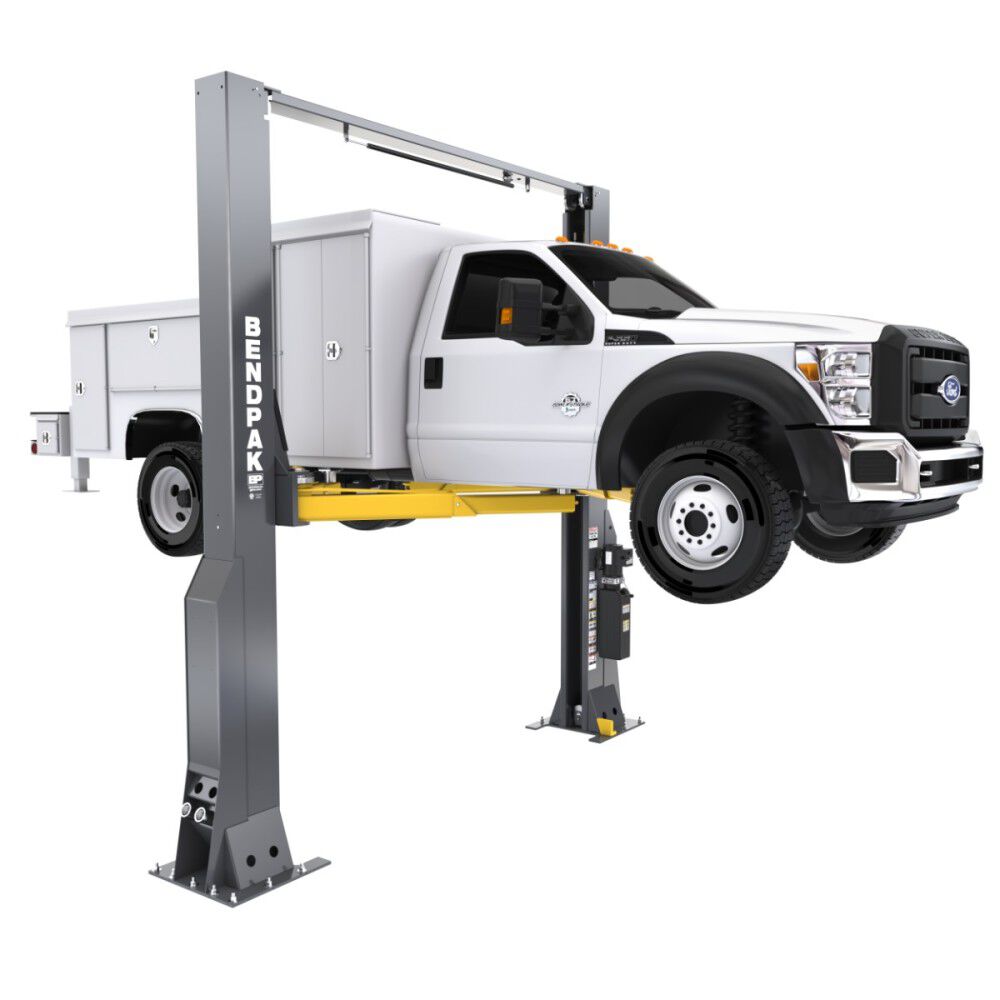 Bendpak 16AP 16000 Lbs High-Rise Adaptable Clearfloor Two-Post Car Lift – 5175608